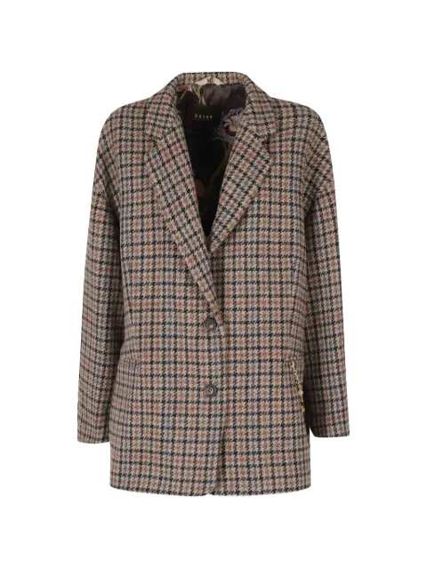 Bazar Deluxe Blazer a quadri con due bottoni