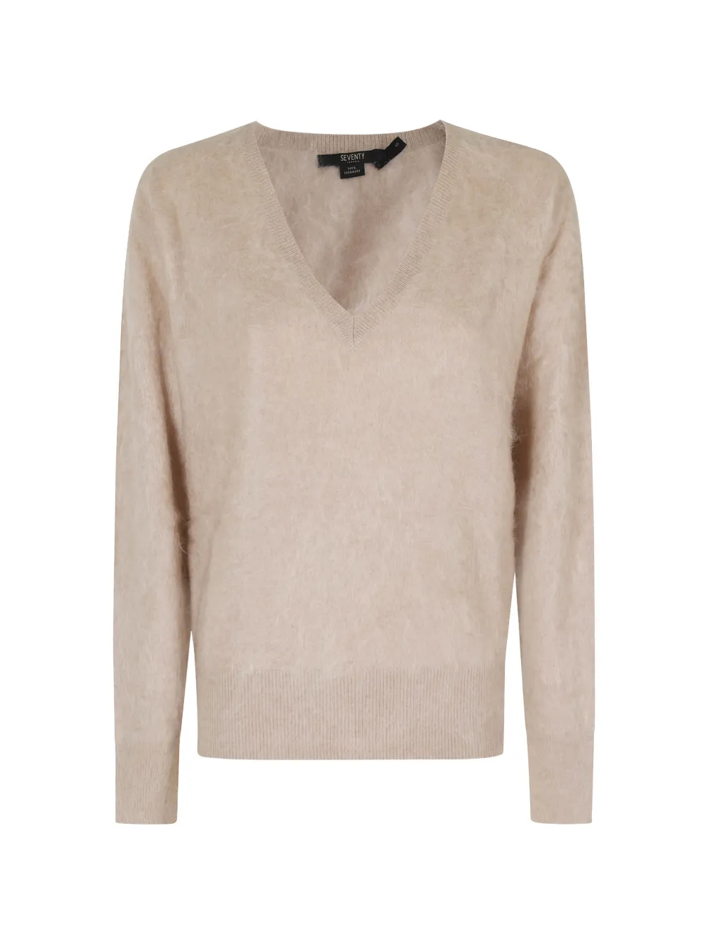 Seventy V-neck Cashmere Sweater In Brown