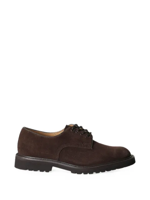 Tricker's Daniel suede lace-up derby shoes