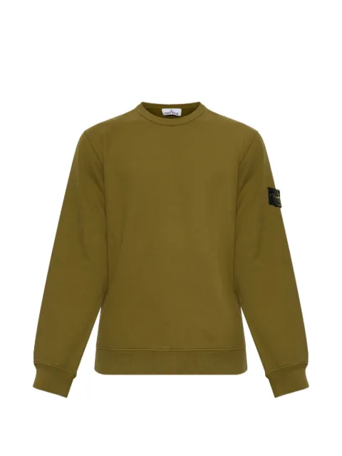 Stone Island 6100049 brushed organic cotton fleece sweatshirt
