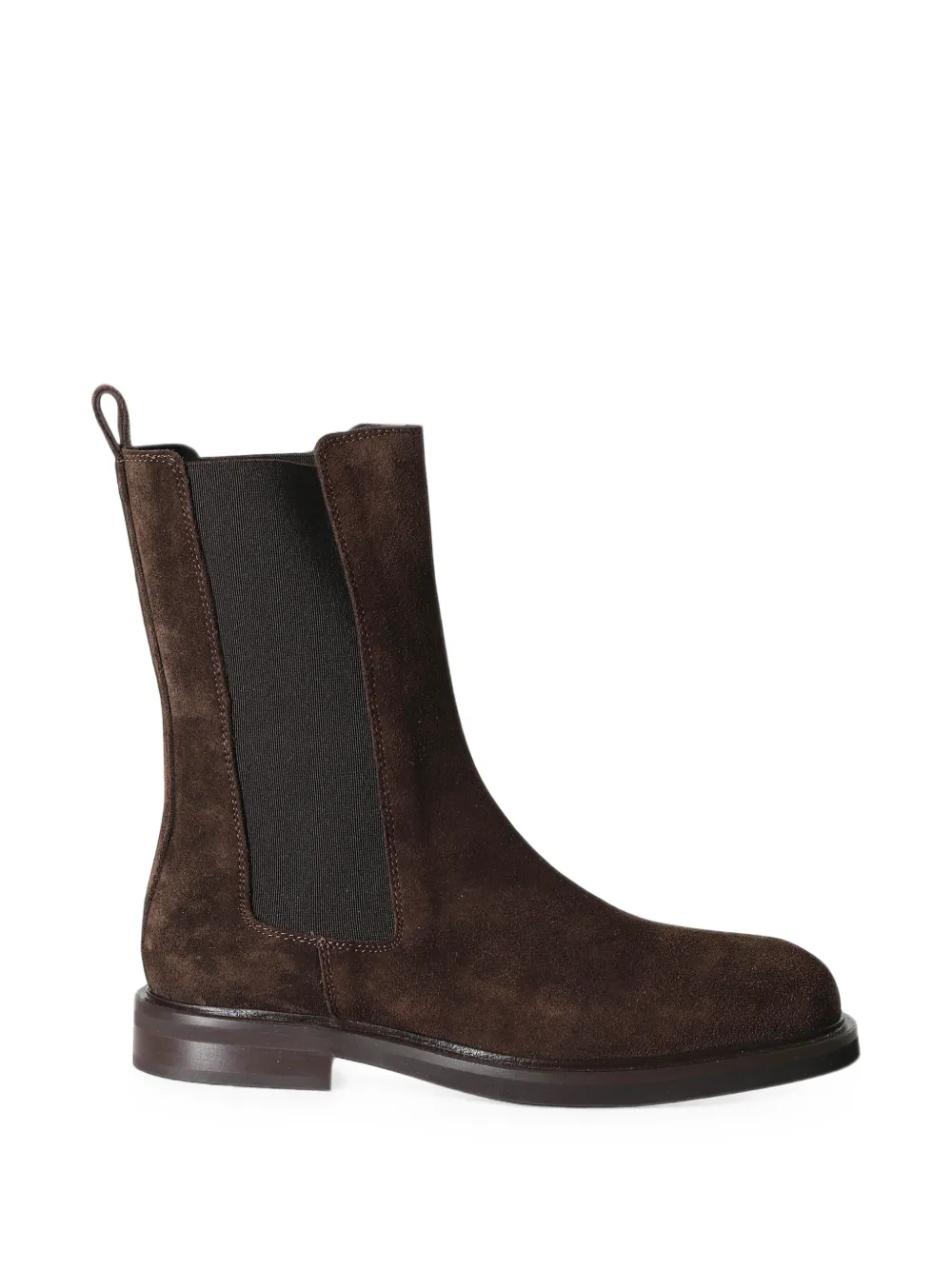 POEVE suede Chelsea boots