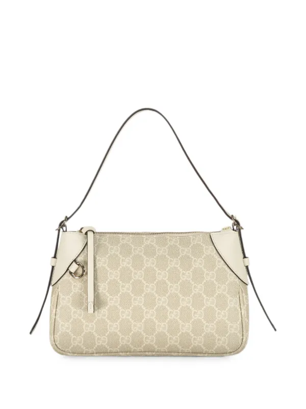 Gucci GG Canvas Shoulder Bag in Neutrals