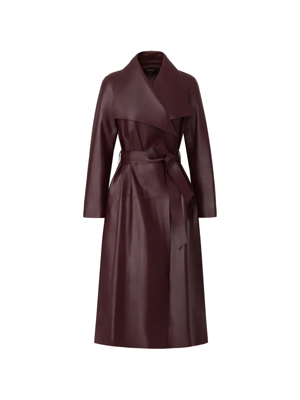 Mackage Mai-L leather coat - Rosso