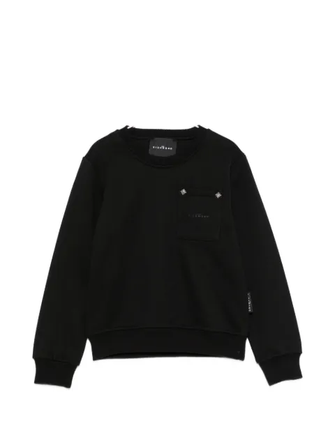 John Richmond Junior embellished chest-pocket sweatshirt