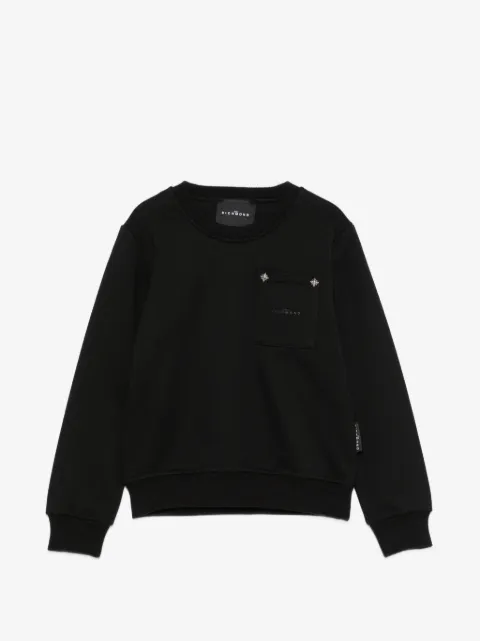 John Richmond Junior embellished chest-pocket sweatshirt
