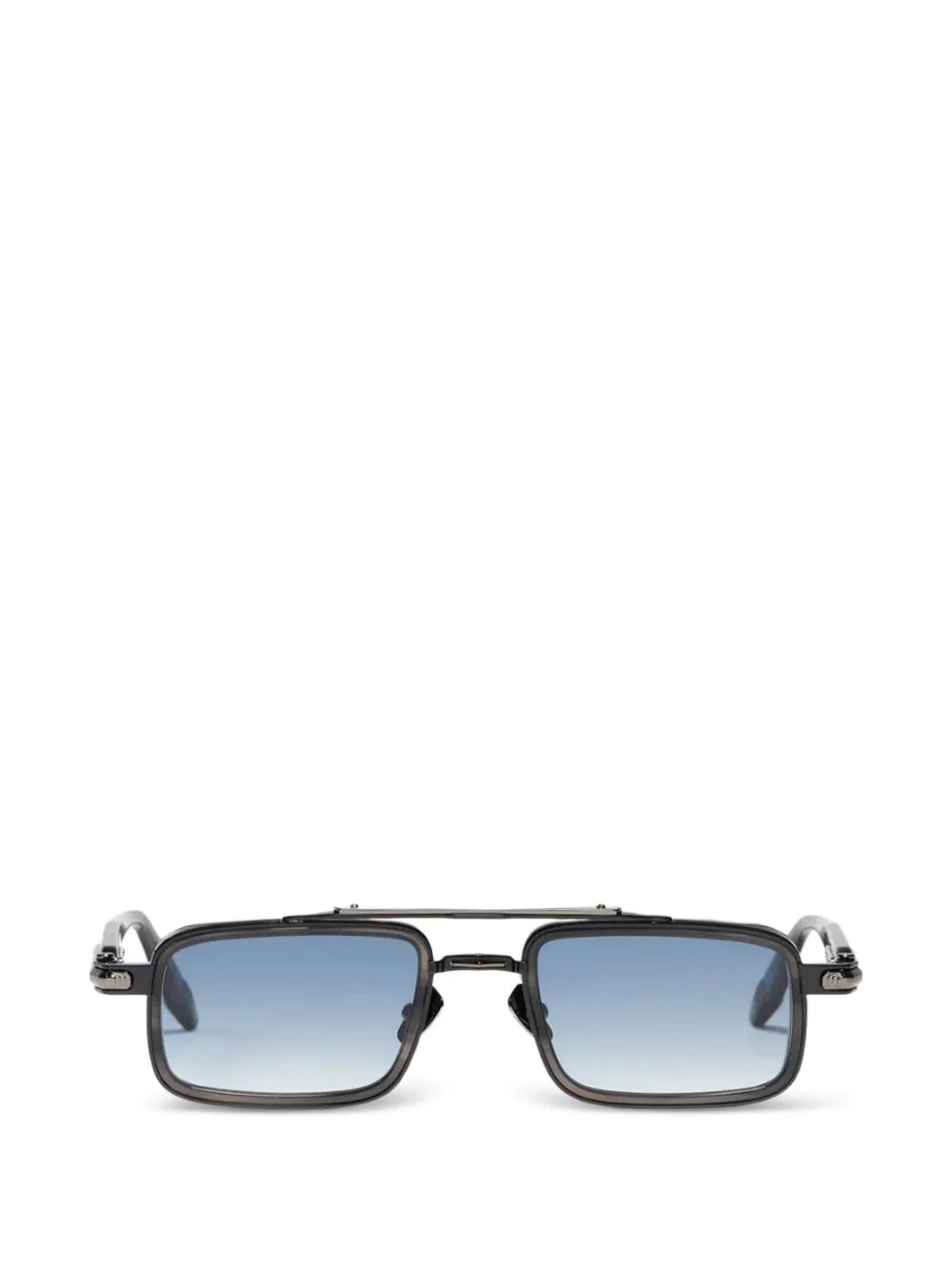 John Dalia Dane rectangle-frame sunglasses | Black | Image 1