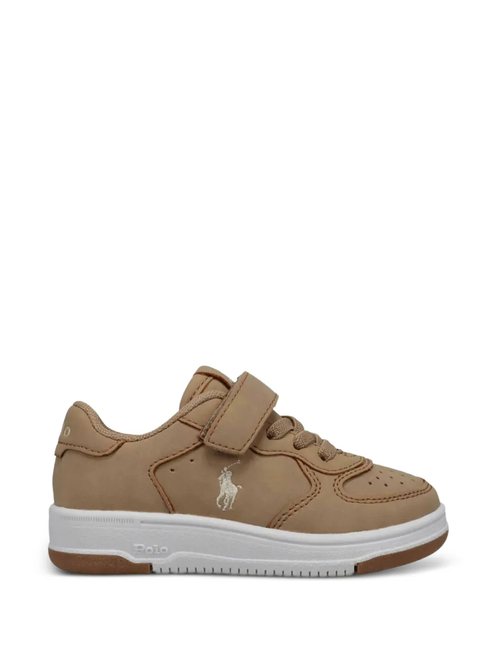 POLO RALPH LAUREN KIDS touch-strap sneakers Bruin