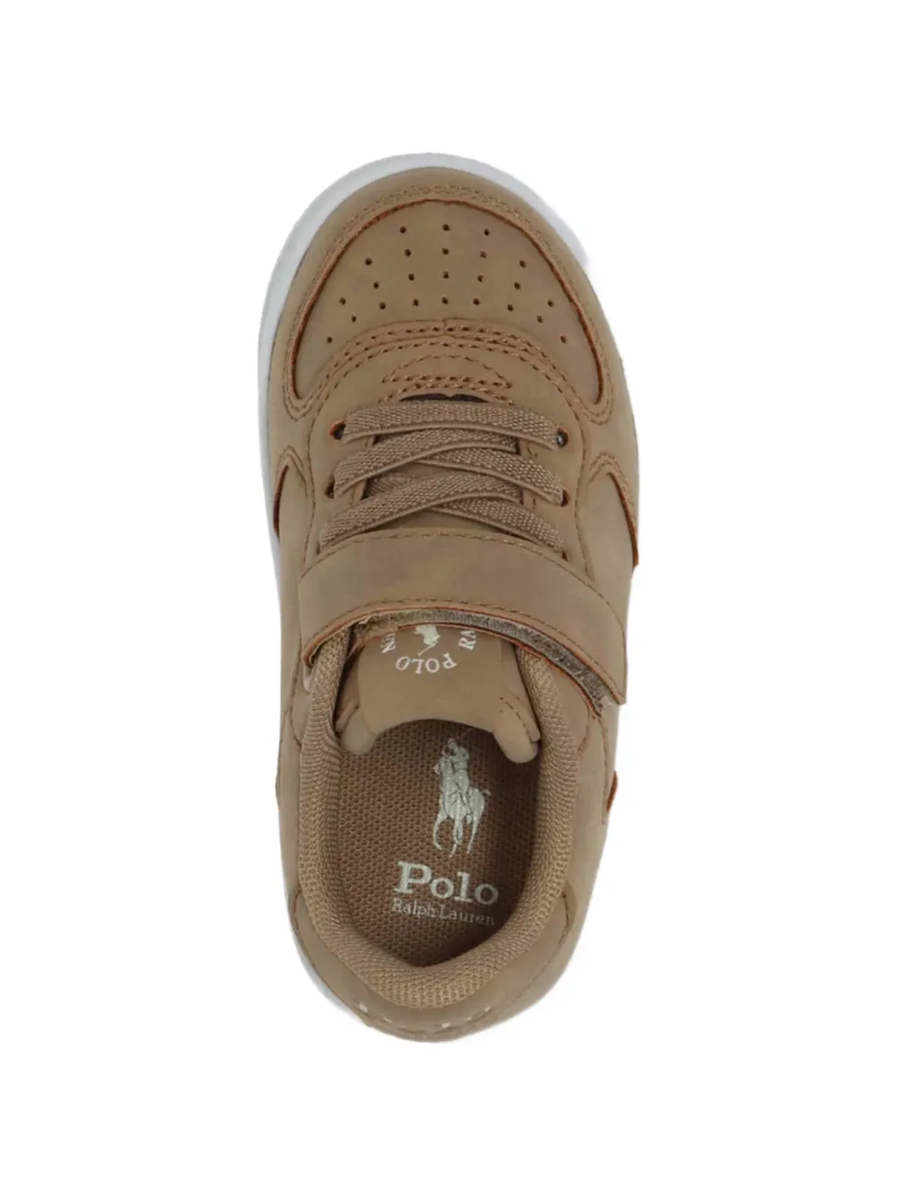 POLO RALPH LAUREN KIDS touch-strap sneakers Bruin