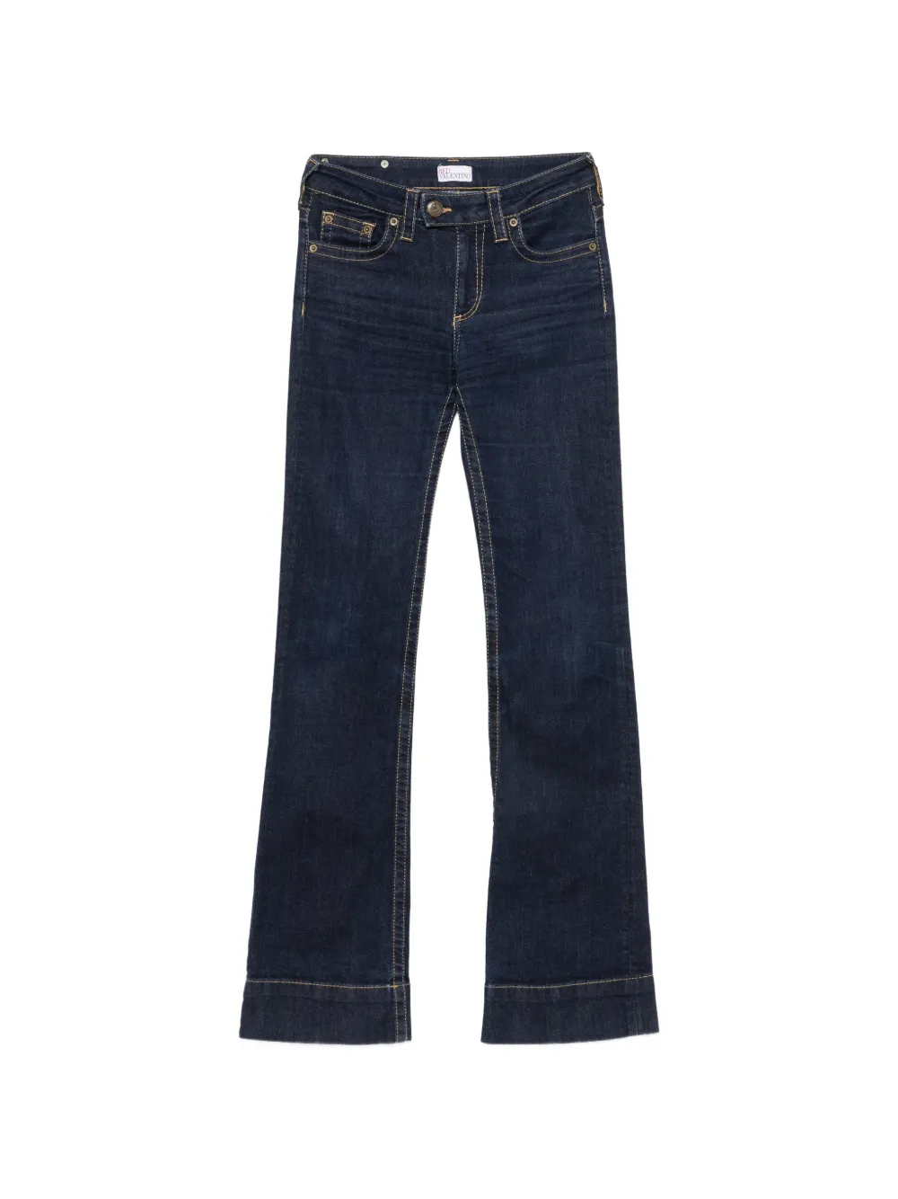 Valentino Garavani Pre-Owned Jeans con logo anni 2000 - Blu
