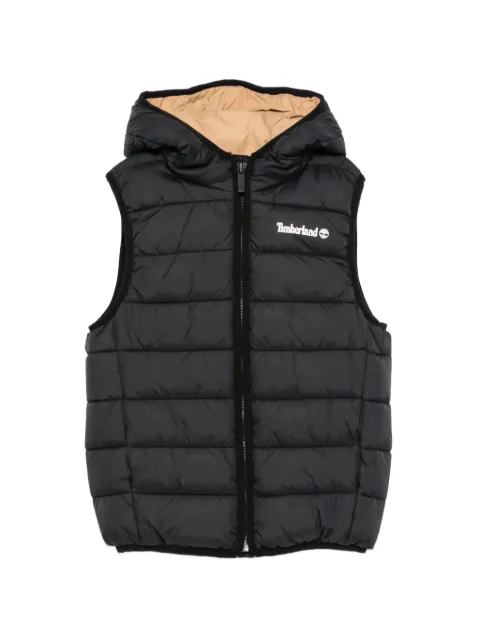 Timberland Kids hooded padded gilet