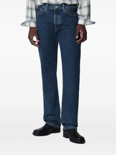 Jeanerica Casual mid-rise straight-leg jeans