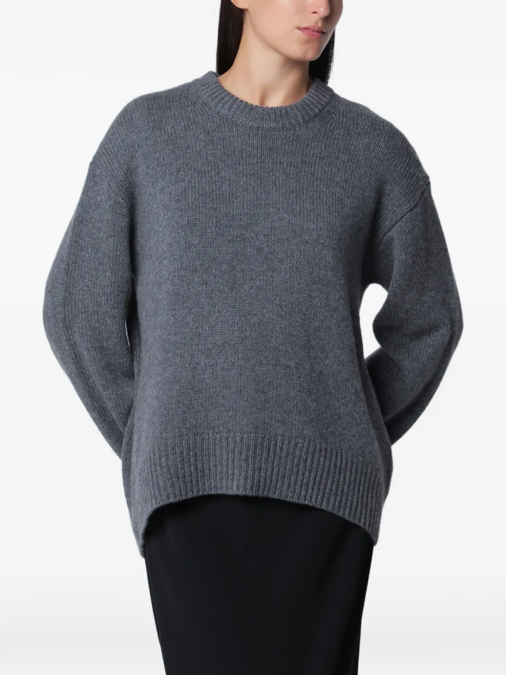 Lisa Yang Noor ribbed-trim sweater