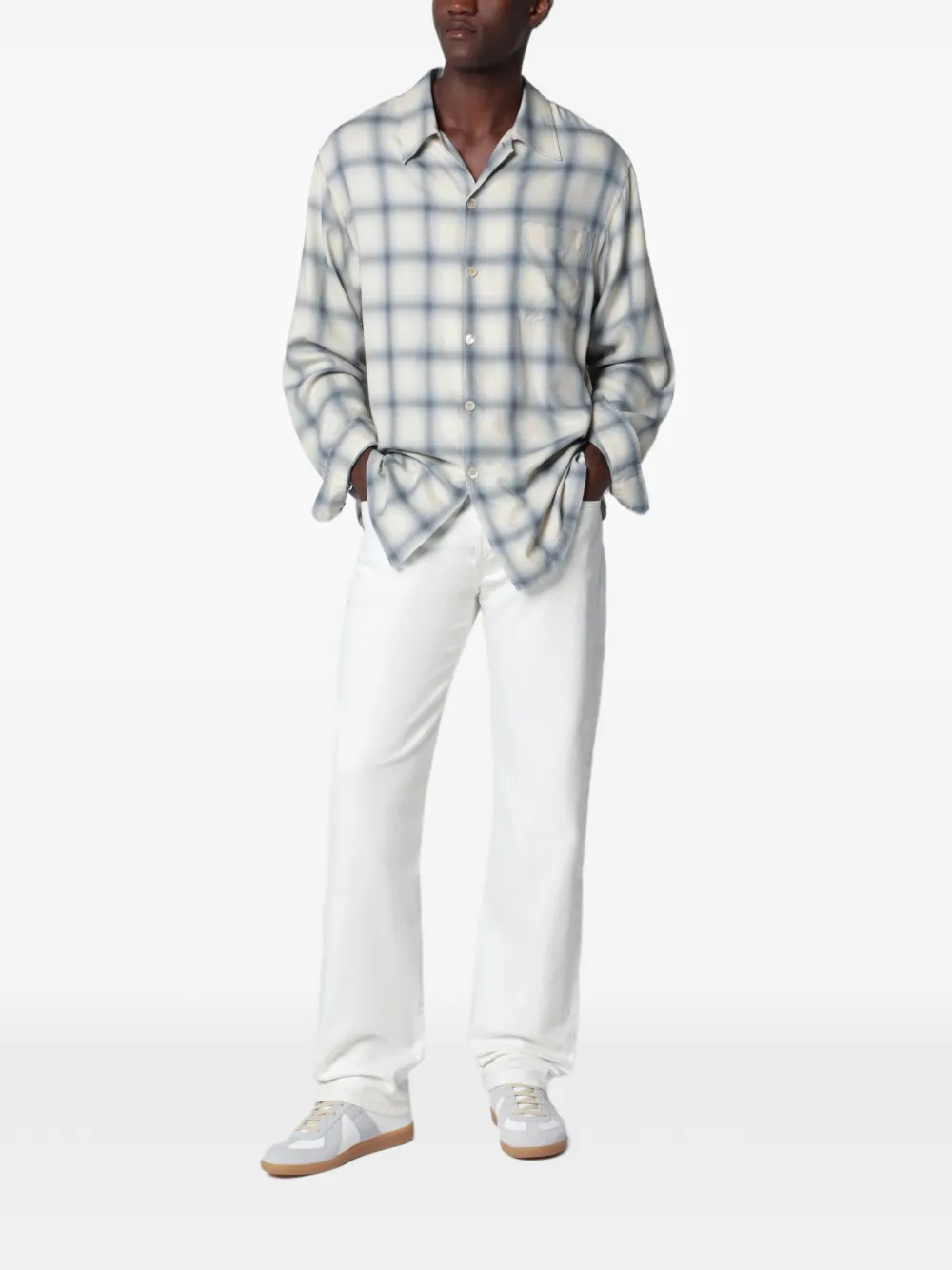 Jeanerica Straight jeans Wit