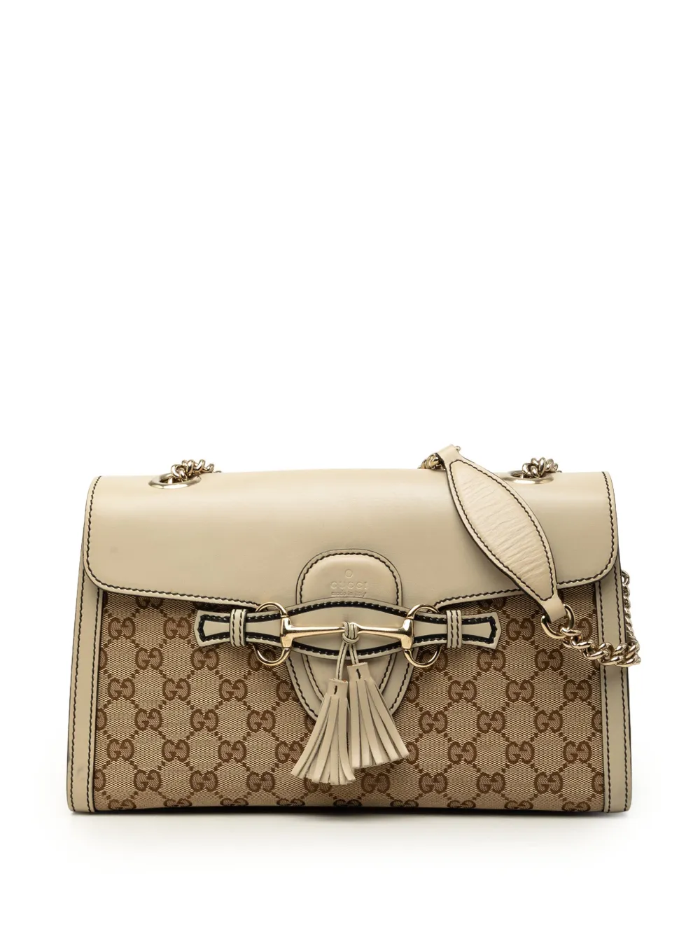 Gucci Pre-Owned 2000-2015 Medium GG Canvas Emily shoulder bag - Toni neutri