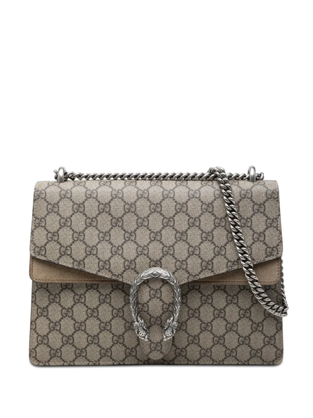 Gucci Pre-Owned 2016-2026 Medium GG Supreme Dionysus shoulder bag - Toni neutri