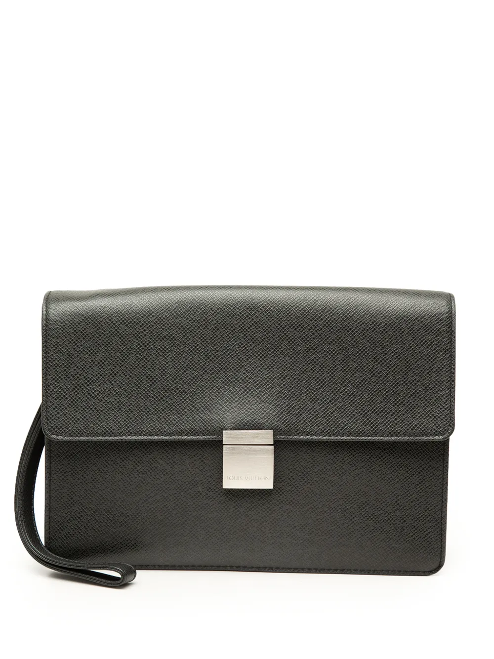 Louis Vuitton Pre-Owned 2004 Taiga Selenga clutch bag - Schwarz
