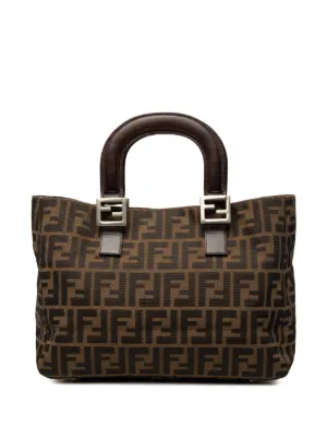 Fendi Pre-Owned 20th Century ラージ ズッカ キャンバス ツインズ