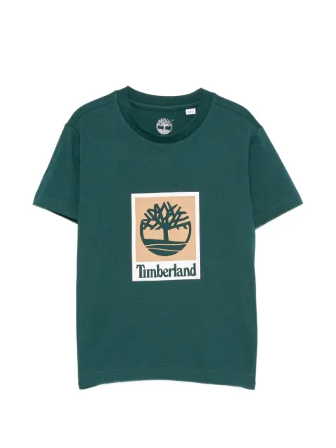 Timberland Kids t-shirt à logo imprimé