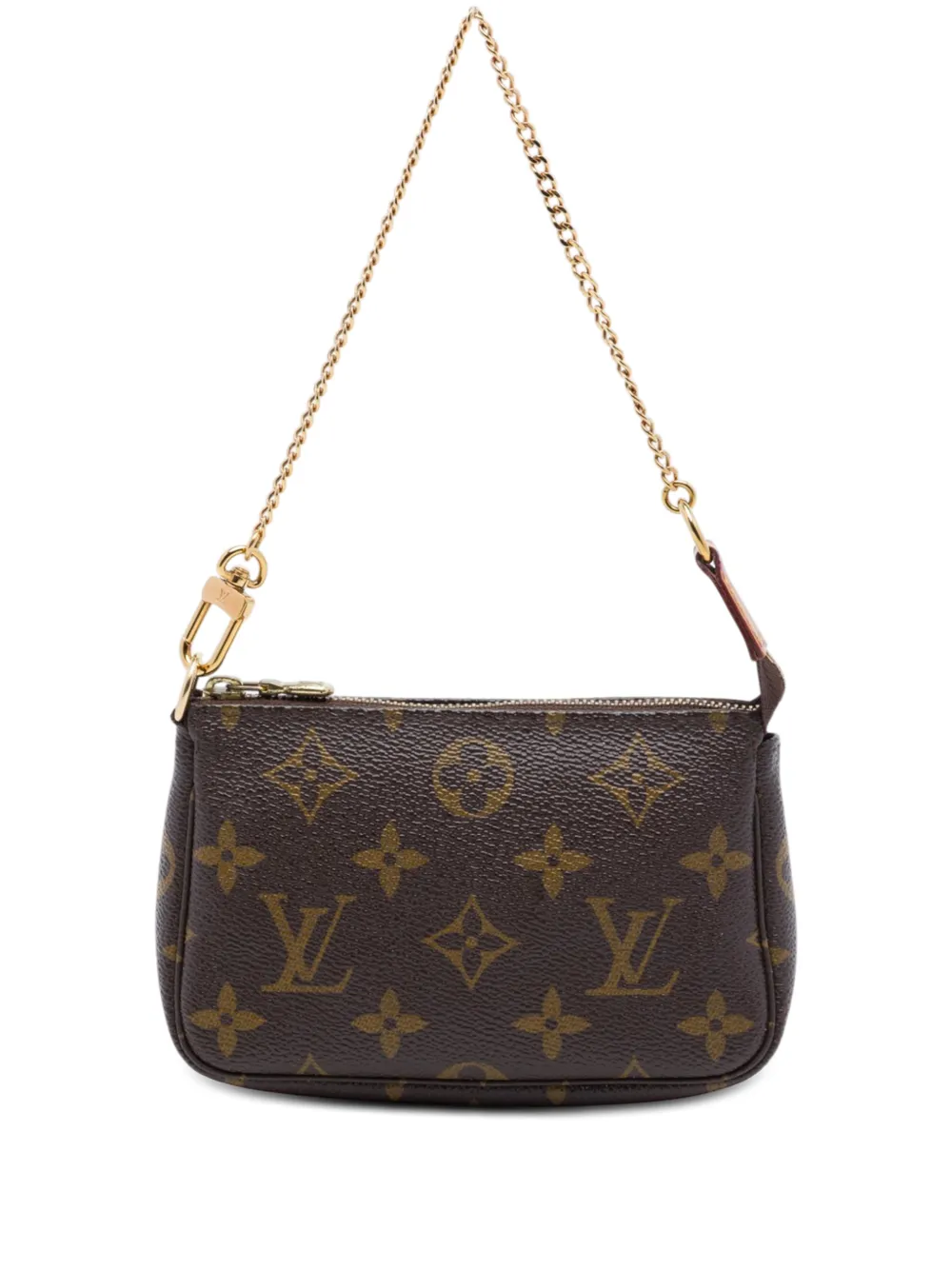 Louis Vuitton Pre-Owned 2018 Monogram Mini Pochette Accessoires handbag - Brown