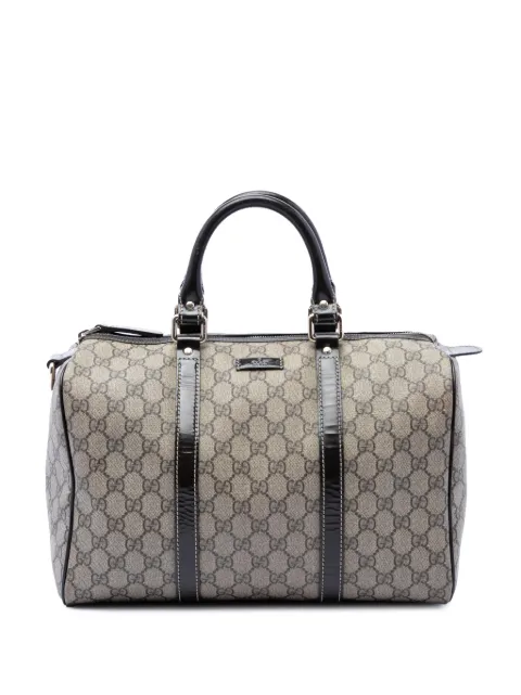 Gucci Pre-Owned 2016-2026 Medium GG Supreme Joy boston bag