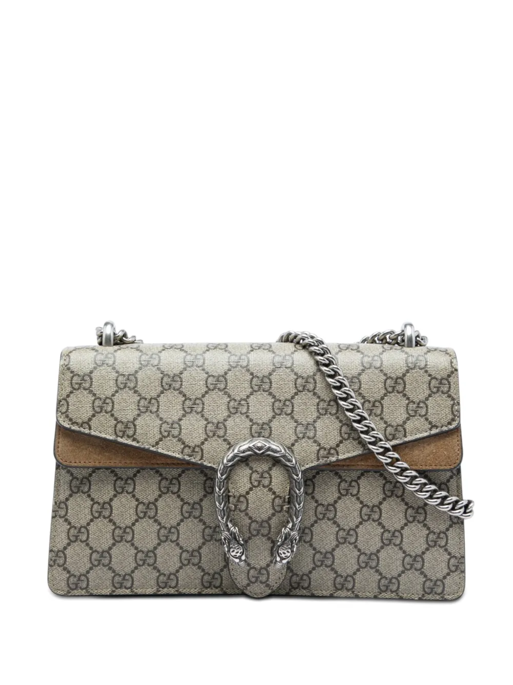 Gucci Pre-Owned 2016-2026 Medium GG Supreme Dionysus shoulder bag - Toni neutri