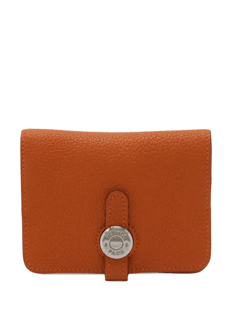 Hermès Pre-Owned 2010-2026 Togo Dogon card holder
