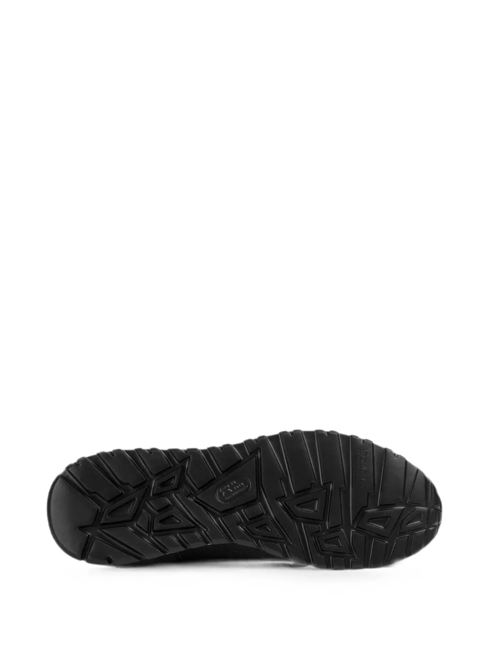 Doucal's panelled knit sneakers Groen