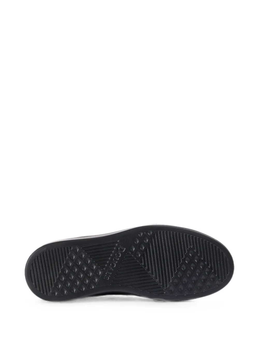Doucal's low-top suede sneakers Blauw