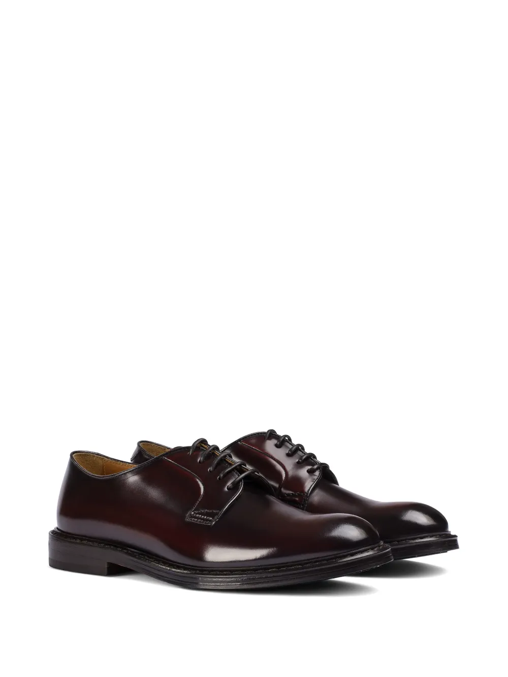 Doucal's Leren derby schoenen Bruin