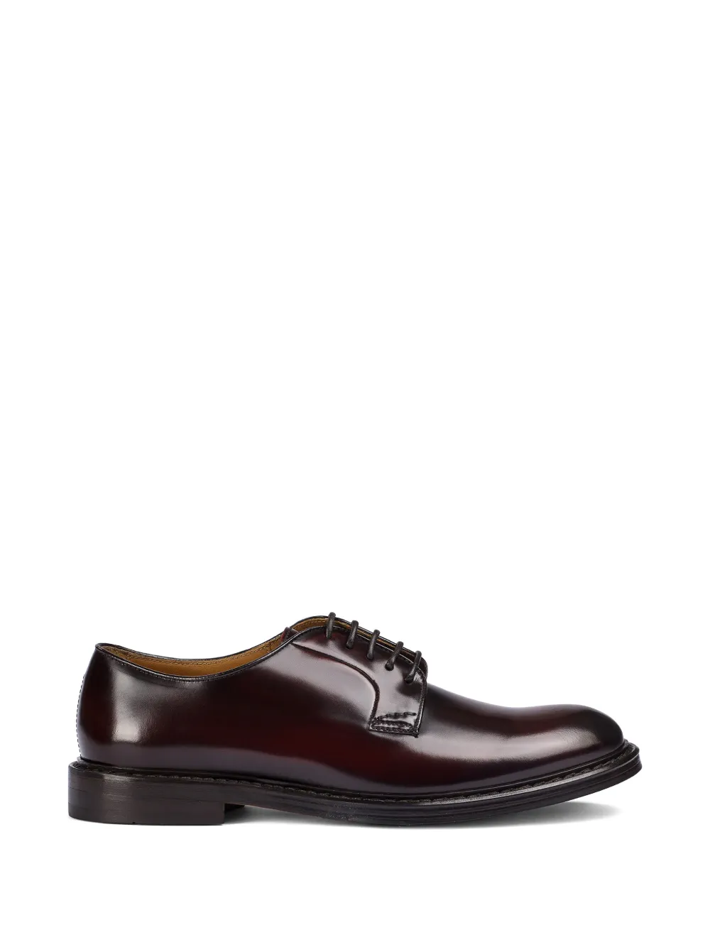 Doucal's leather Derby shoes - Braun