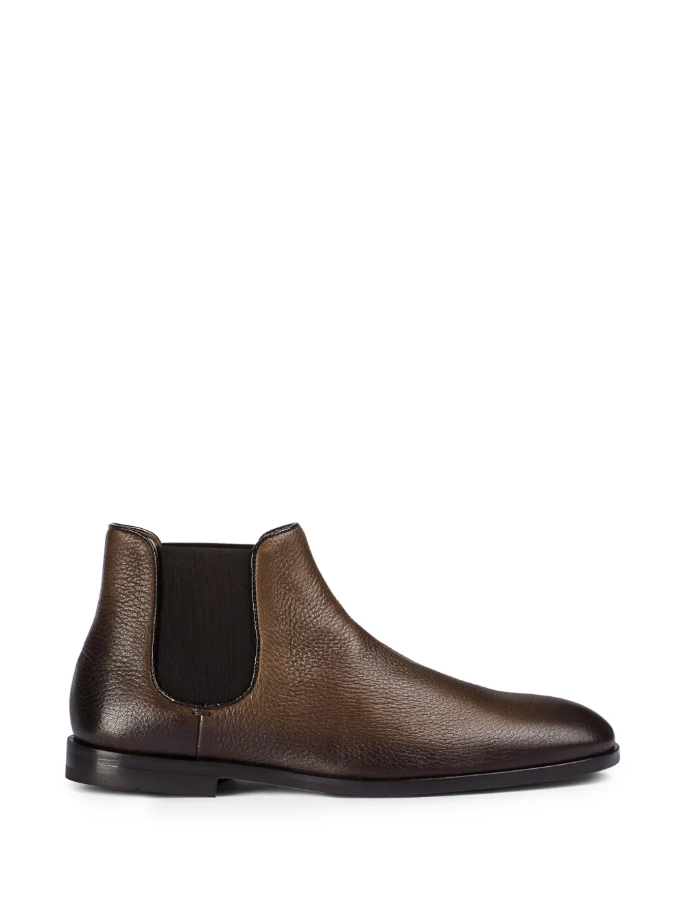 Doucal's grainy-effect ankle boots Bruin