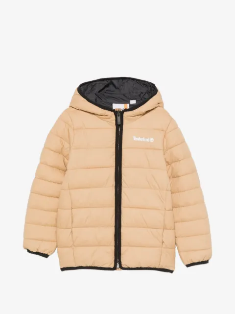 Timberland Kids plumífero con capucha