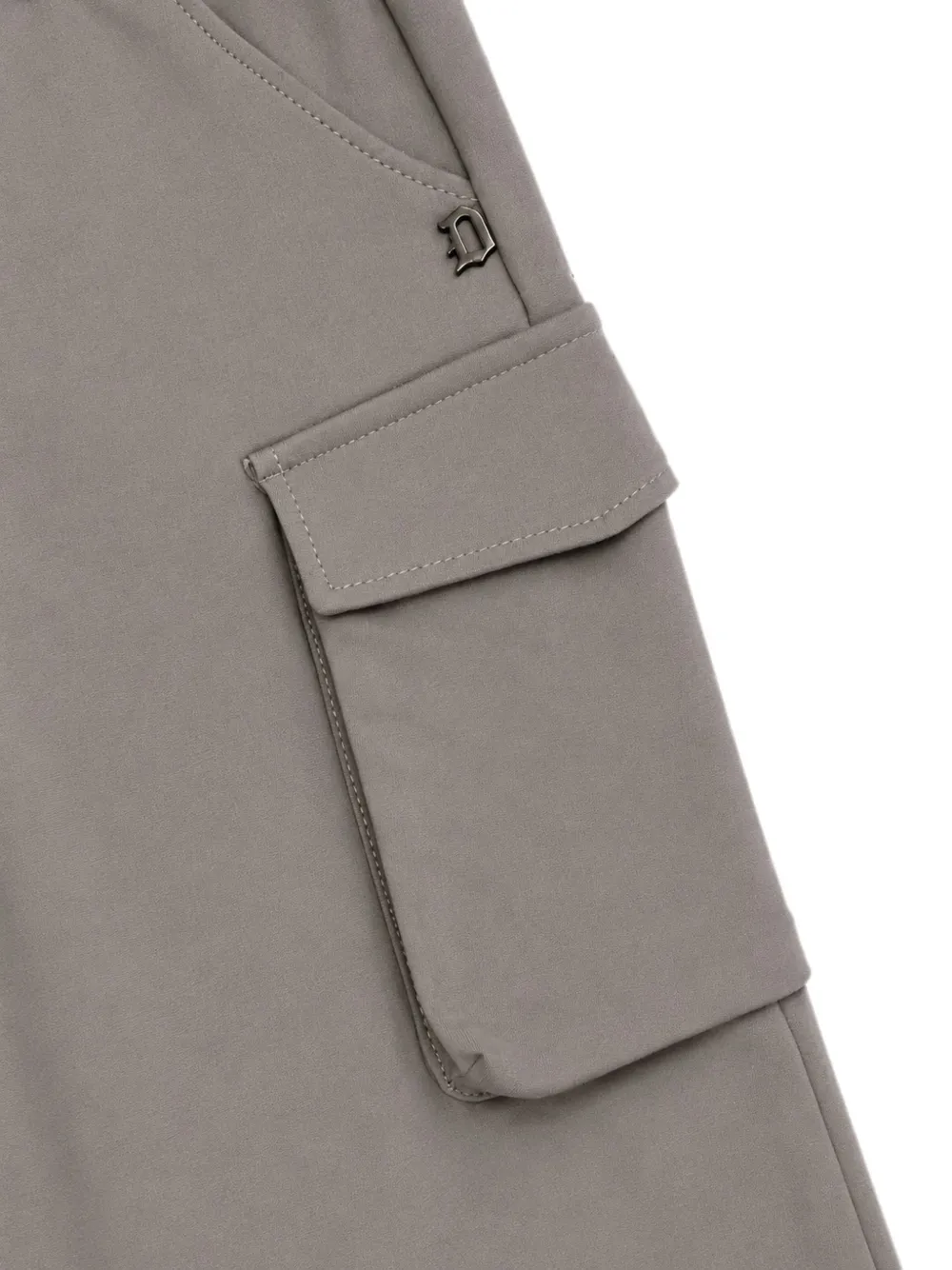 DONDUP KIDS Elastische cargo broek Grijs