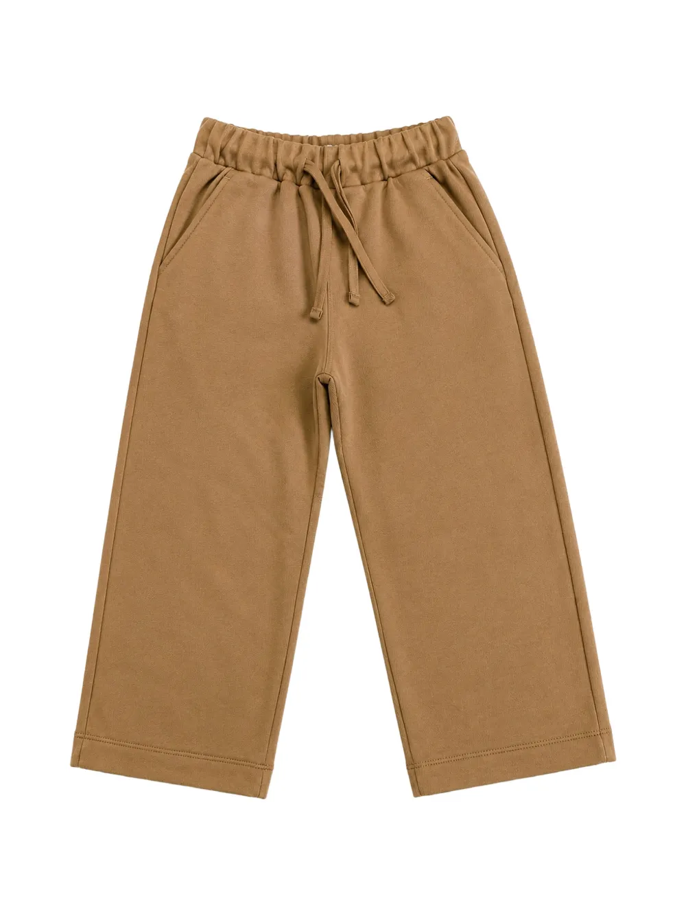 DONDUP KIDS drawstring wide-leg track pants - Nude