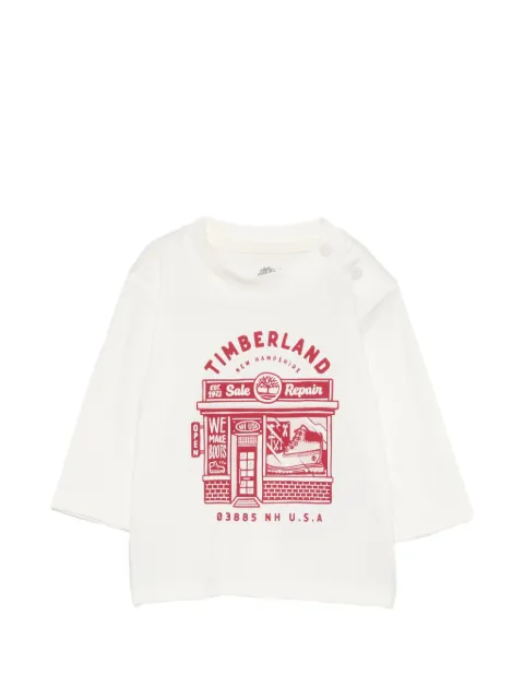 Timberland Kids t-shirt à imprimé graphique