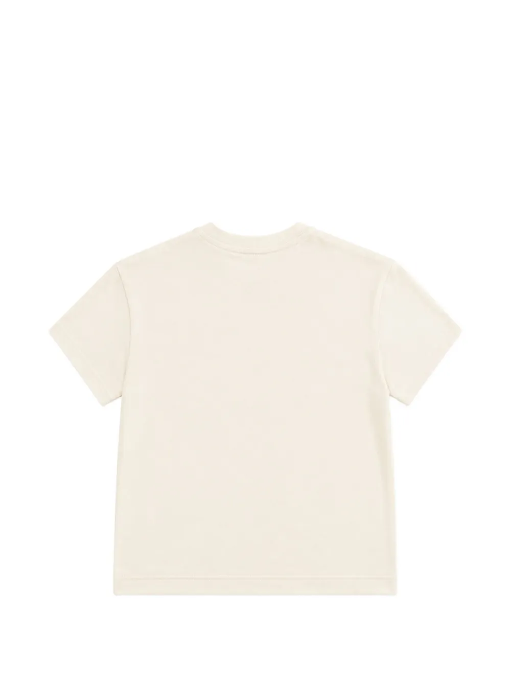 DONDUP KIDS T-shirt met geborduurd logo Wit