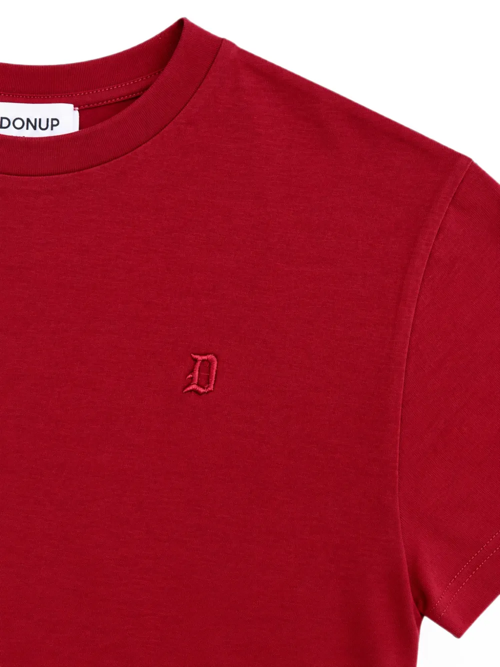 DONDUP KIDS T-shirt met geborduurd logo Rood