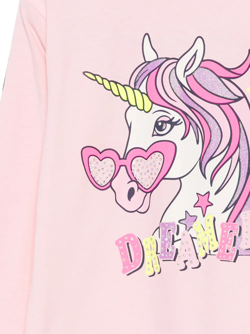 Billieblush T-shirt met eenhoornprint Roze