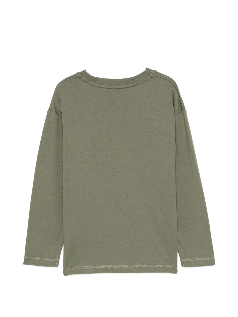 Timberland Kids Top met geborduurd logo en lange mouwen Groen