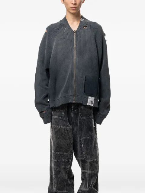 Maison MIHARA YASUHIRO Sun Faded Like knit cardigan