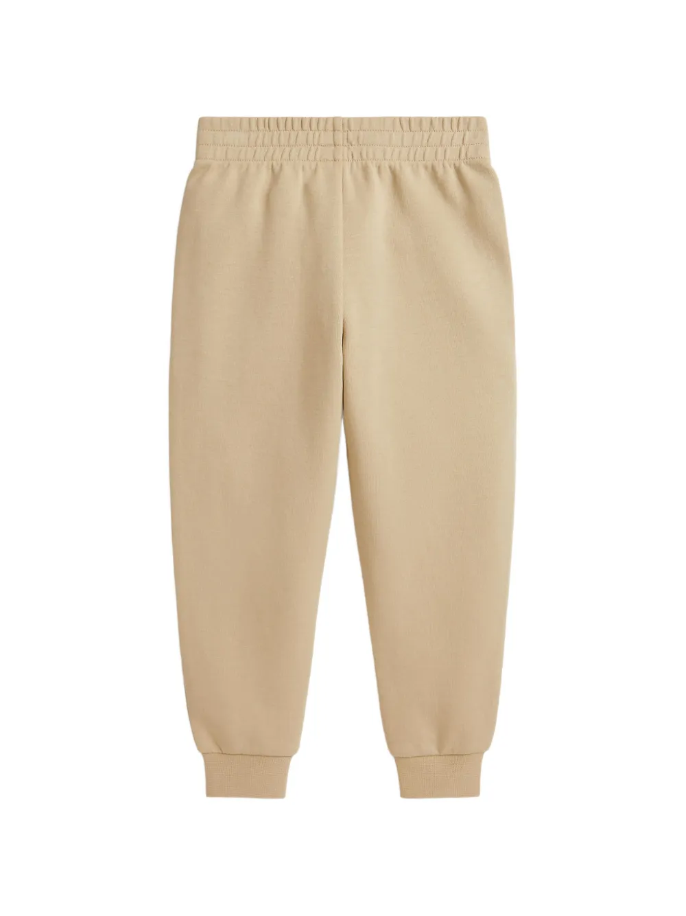 POLO RALPH LAUREN KIDS Trainingsbroek met elastische taille en geborduurd logo Beige