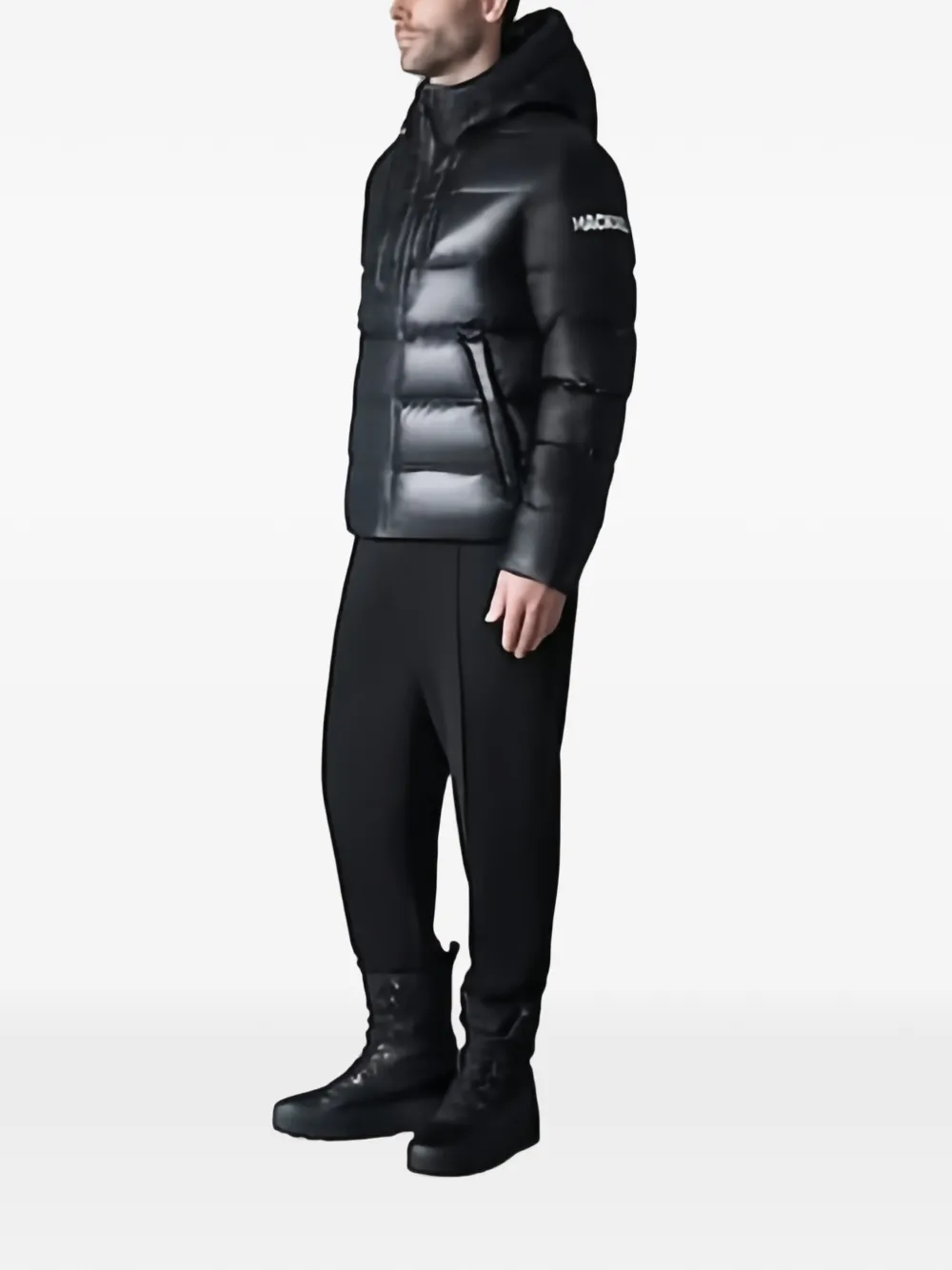 Mackage Victor-R donsjack met capuchon Zwart