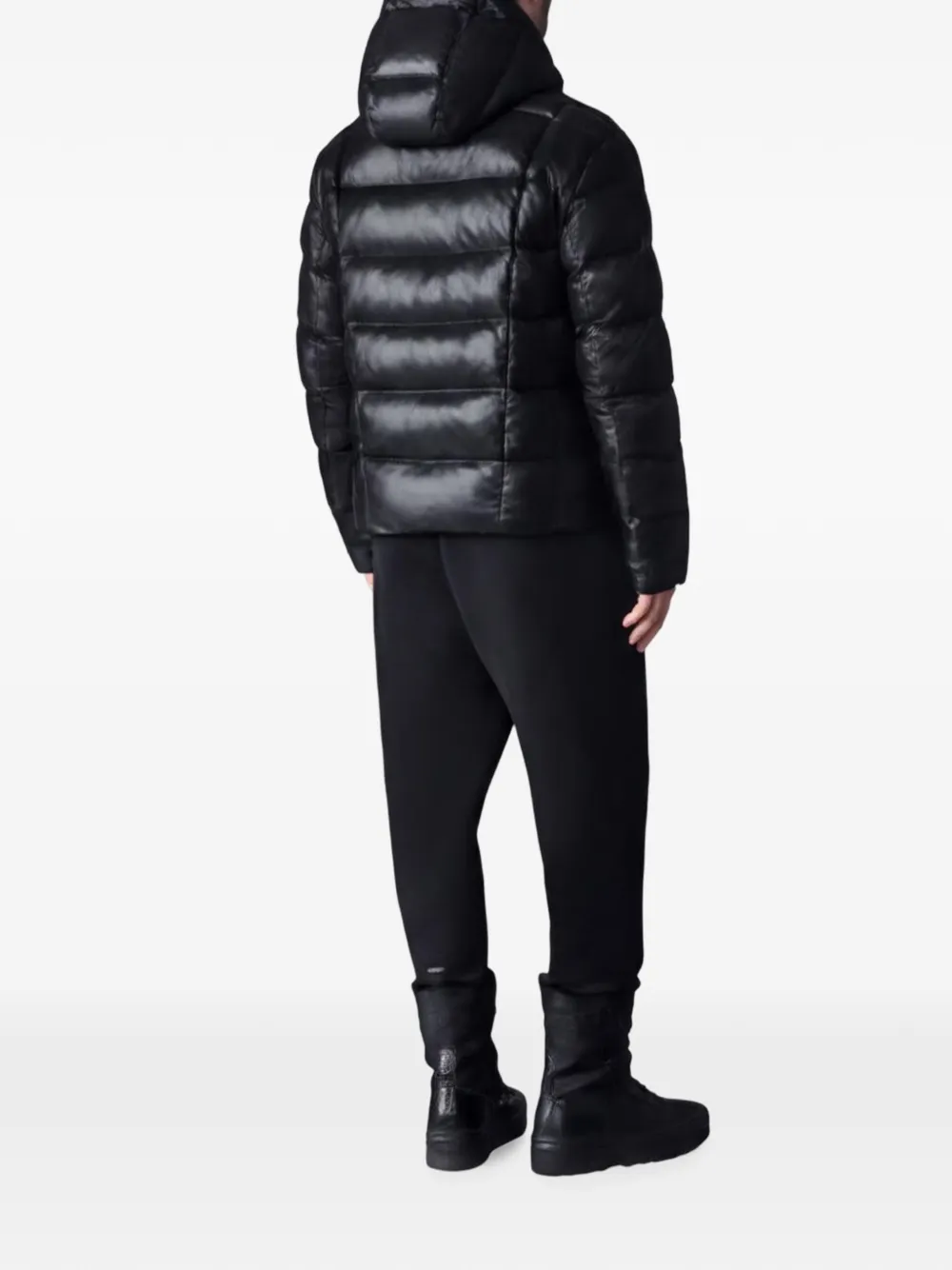Mackage Victor-R donsjack met capuchon Zwart