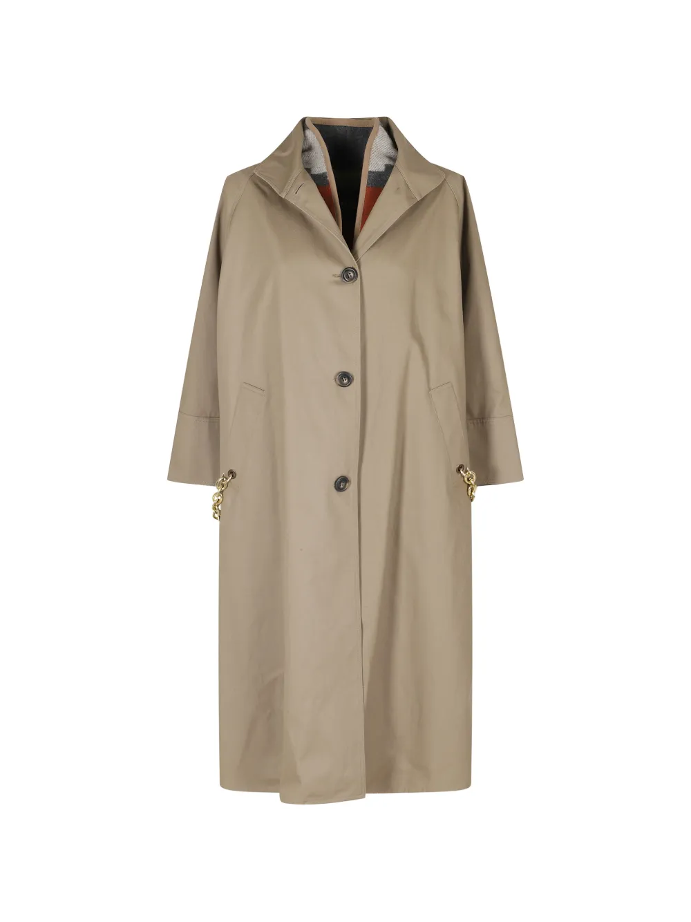 Bazar Deluxe Trench con bottoni - Toni neutri
