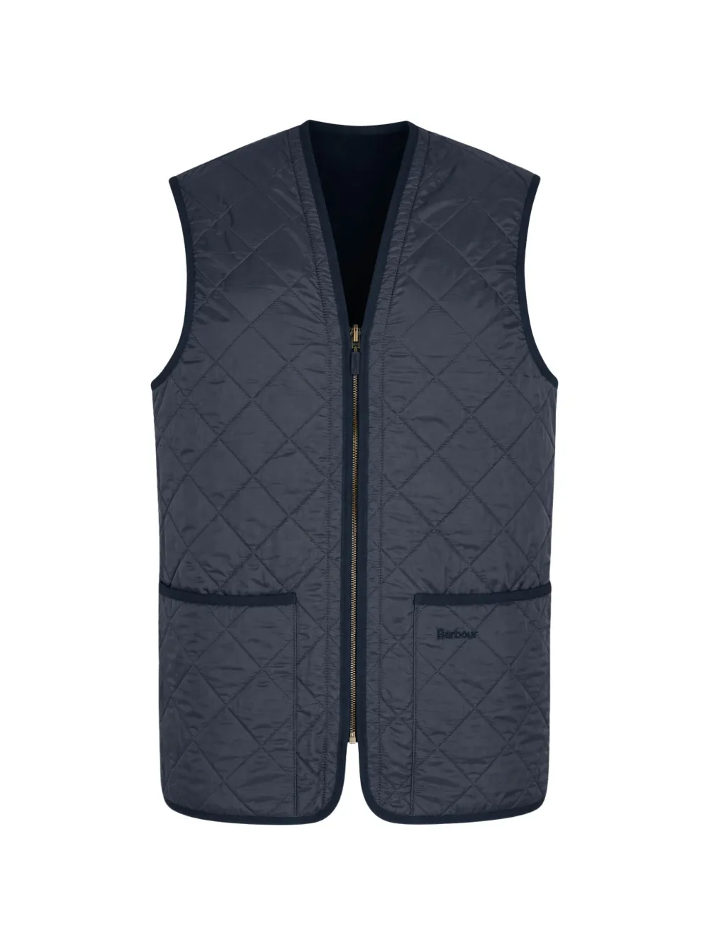 Barbour Polarquilt zip-in liner waistcoat - Blau