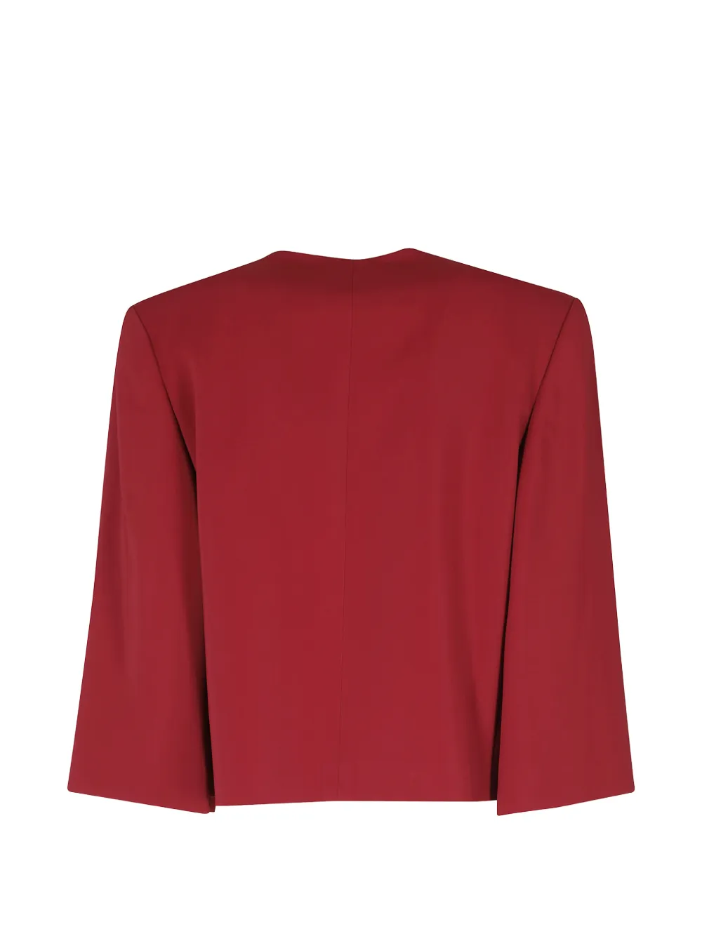 Alberta Ferretti Jack met knoopsluiting Rood