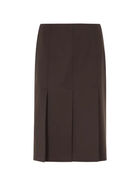 Seventy midi pleated pencil skirt