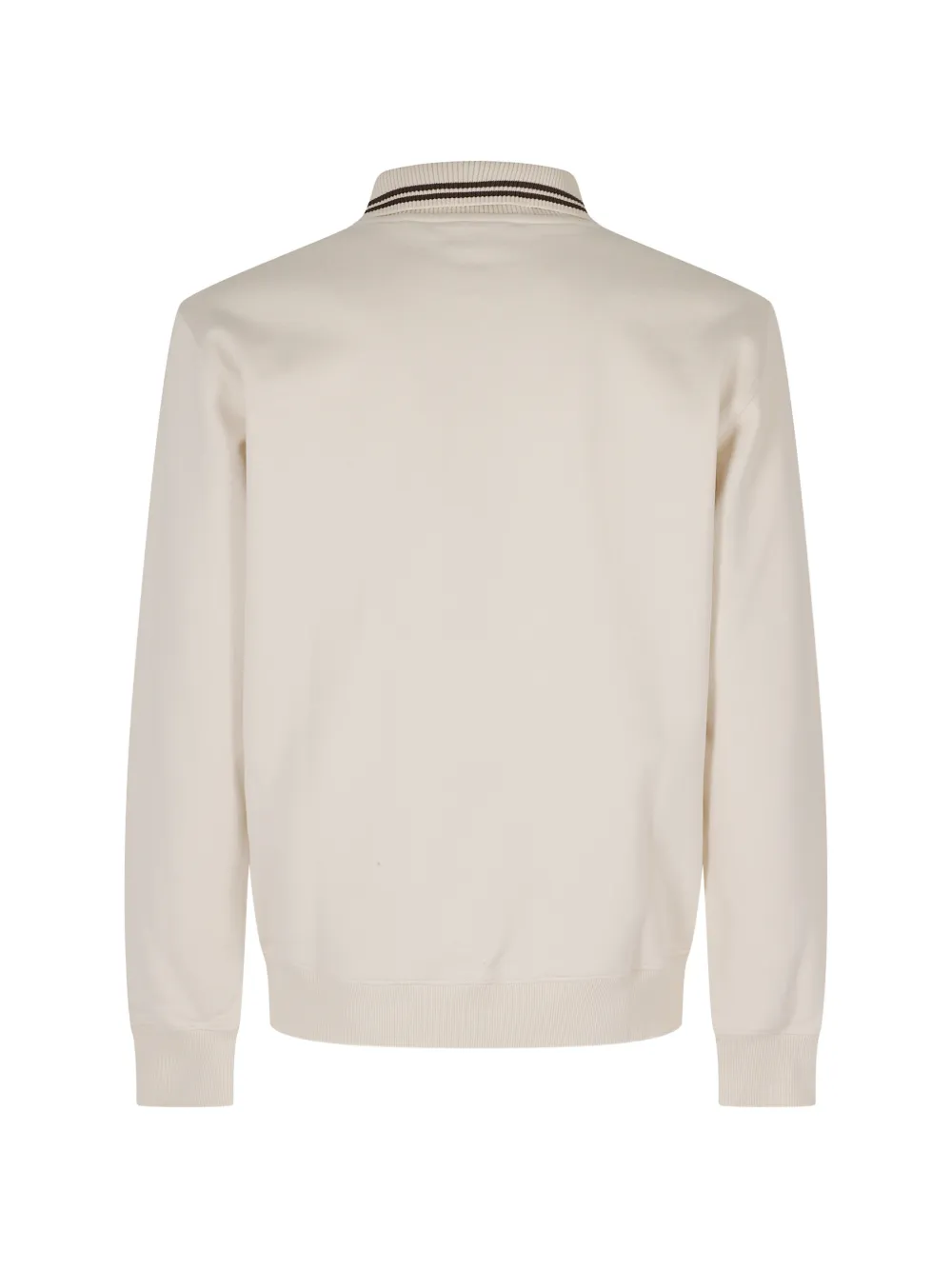 Drôle De Monsieur Poloshirt met geborduurd logo Beige