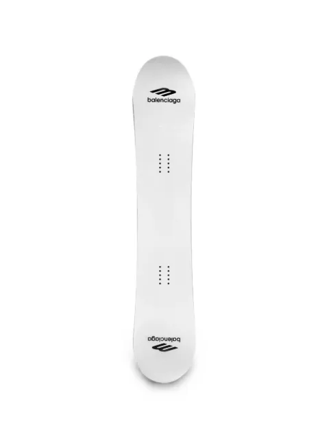 Balenciaga snowboard in silver/black