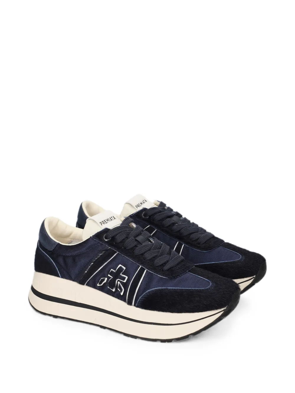 Premiata Bethcoin 8506 platform sneakers Blauw